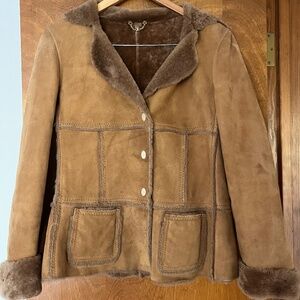 Vintage Salvatore Ferragamo Mouton Jacket